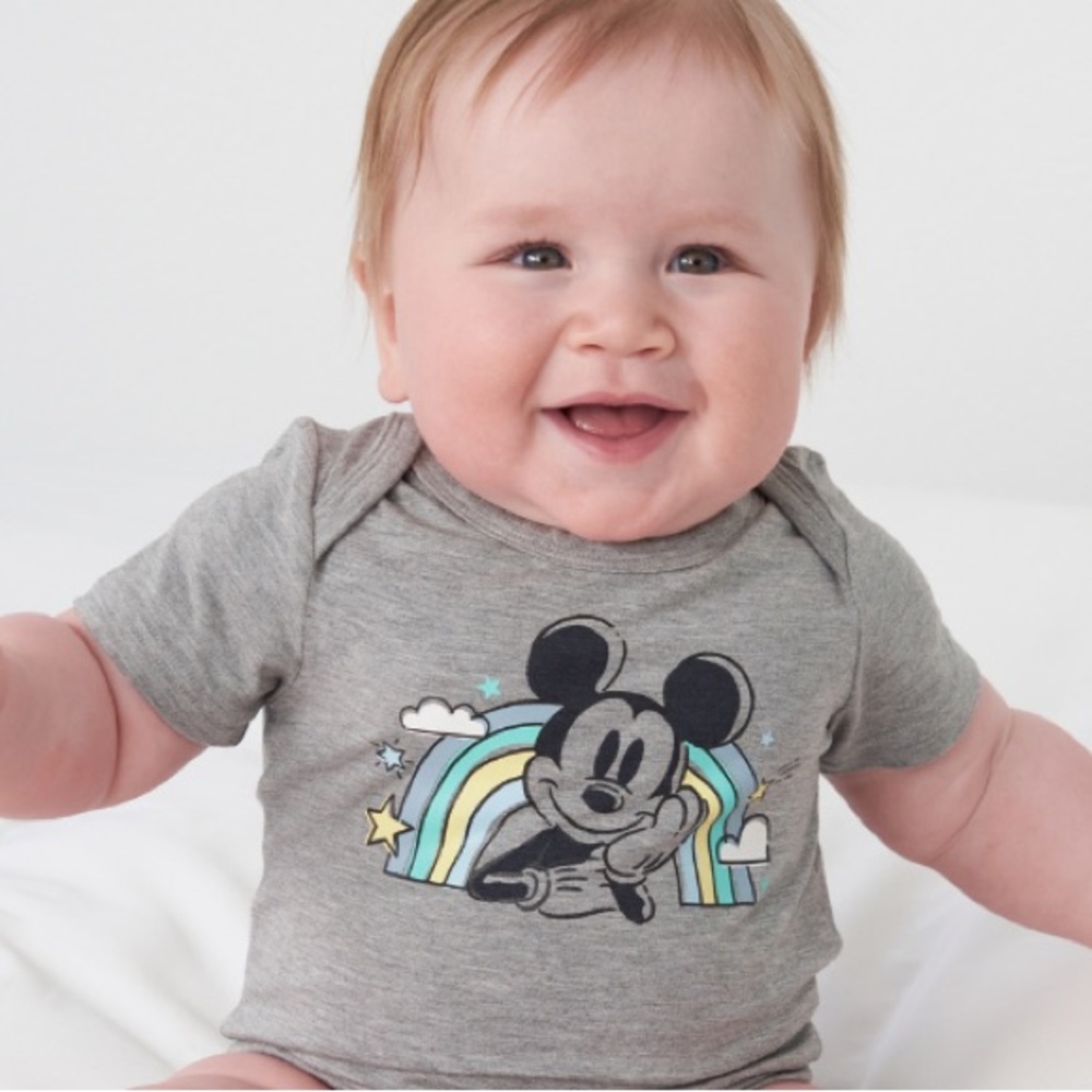 Little Sleepies Disney Mickey Forever Bodysuit